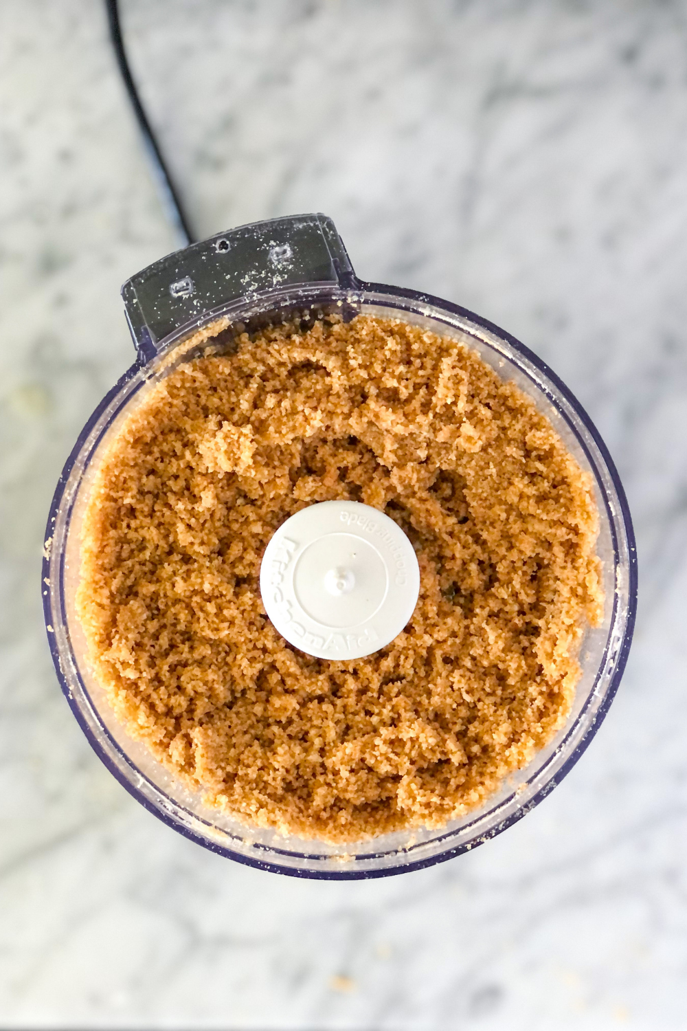graham cracker hazelnut crust in food processor