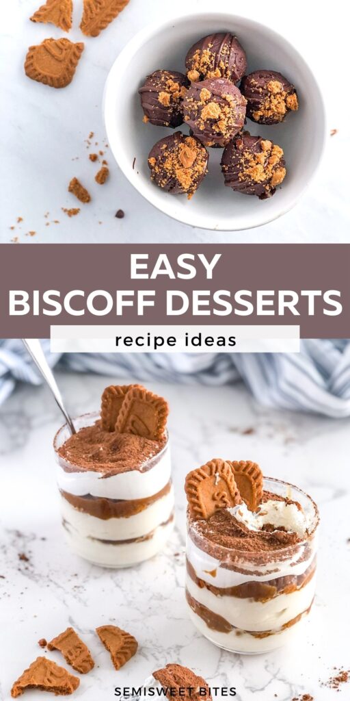 easy Biscoff desserts