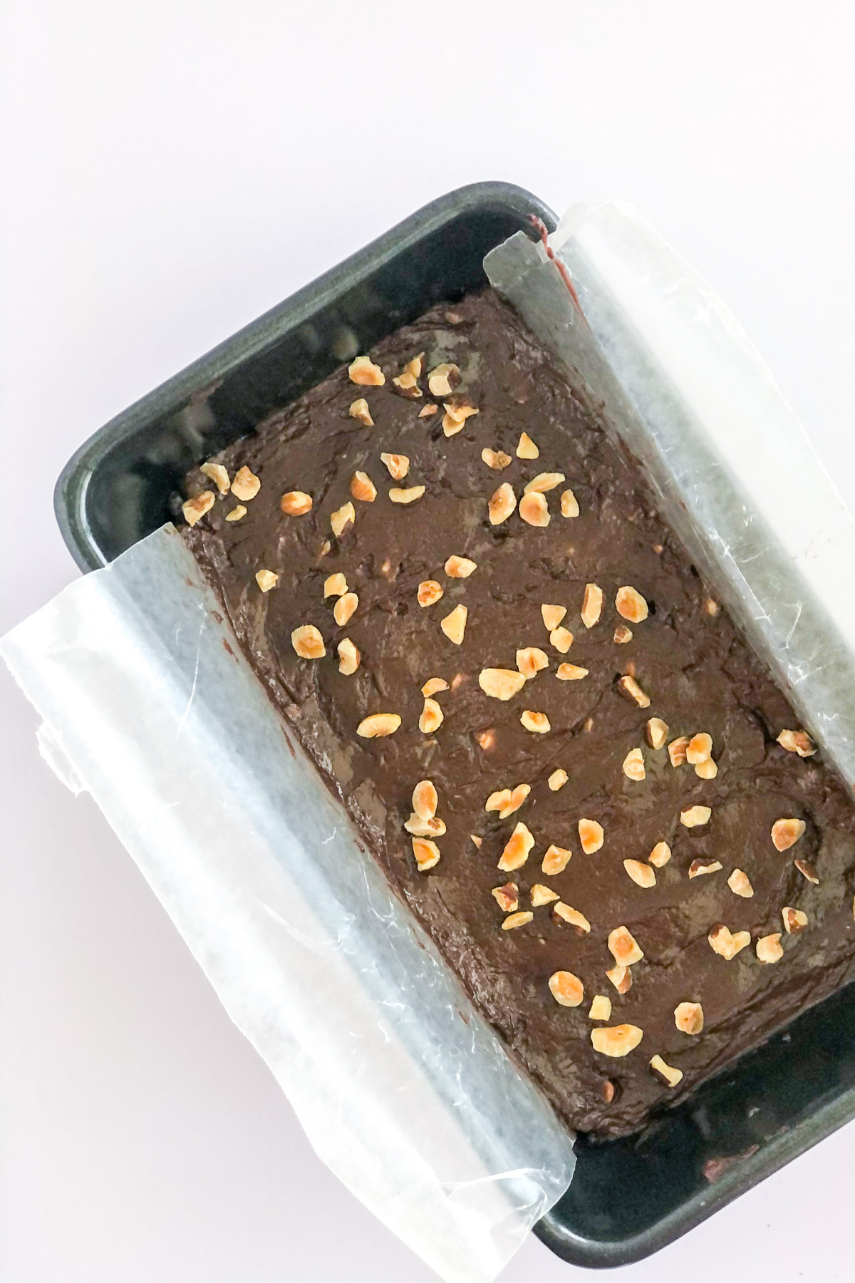 fudge in a loaf pan
