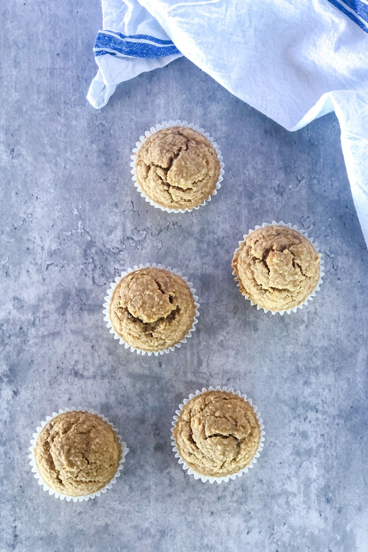 oat flour peanut butter pupcakes