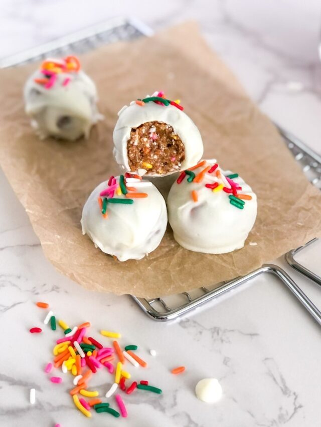 Funfetti White Chocolate Truffles