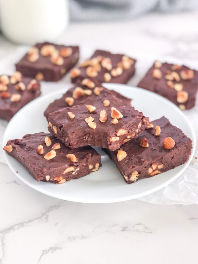 Healthier Nutella No Bake Fudge
