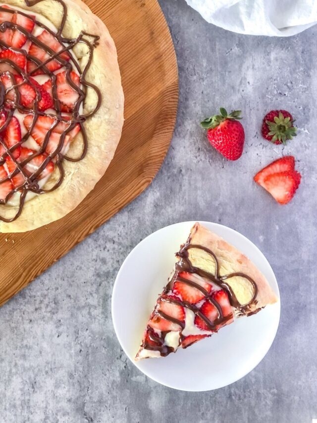 Nutella Mascarpone Pizza