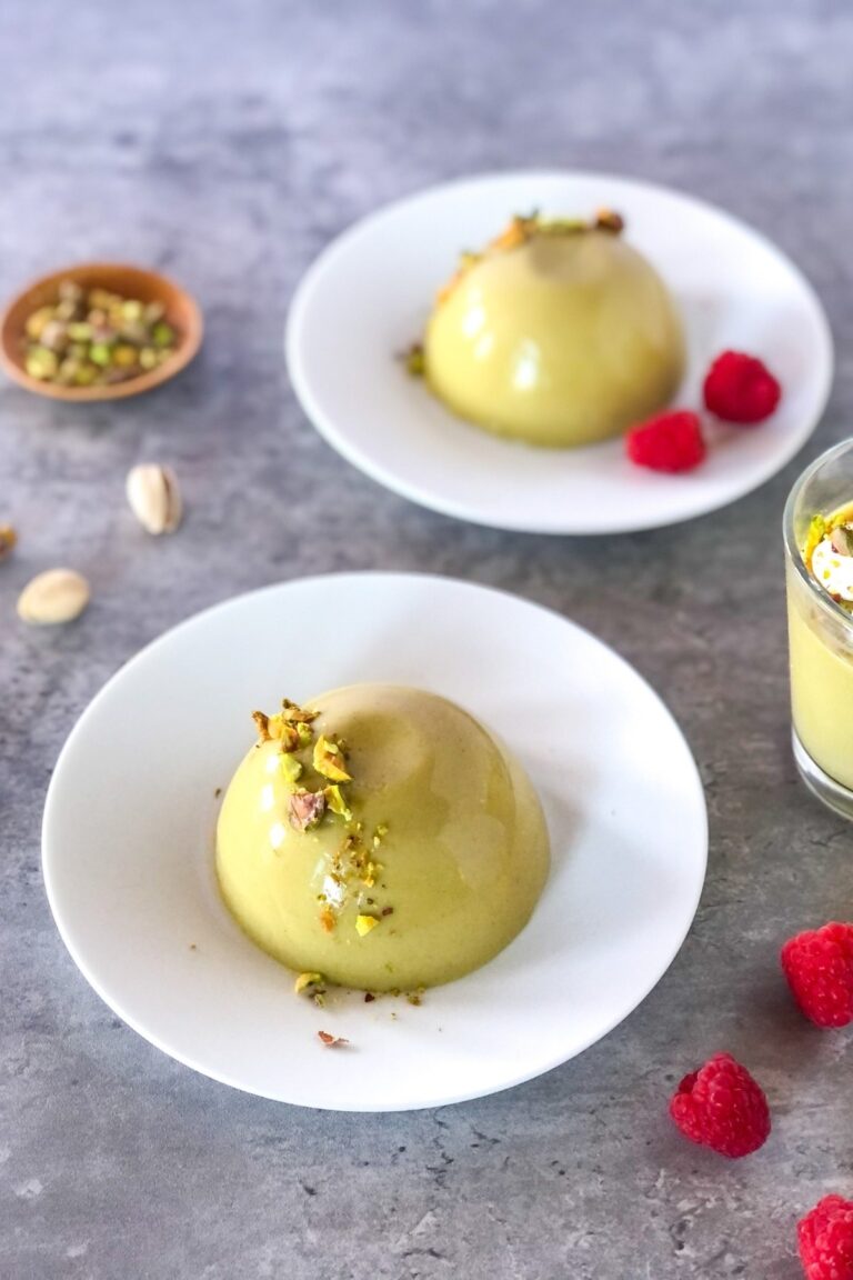 Pistachio Panna Cotta