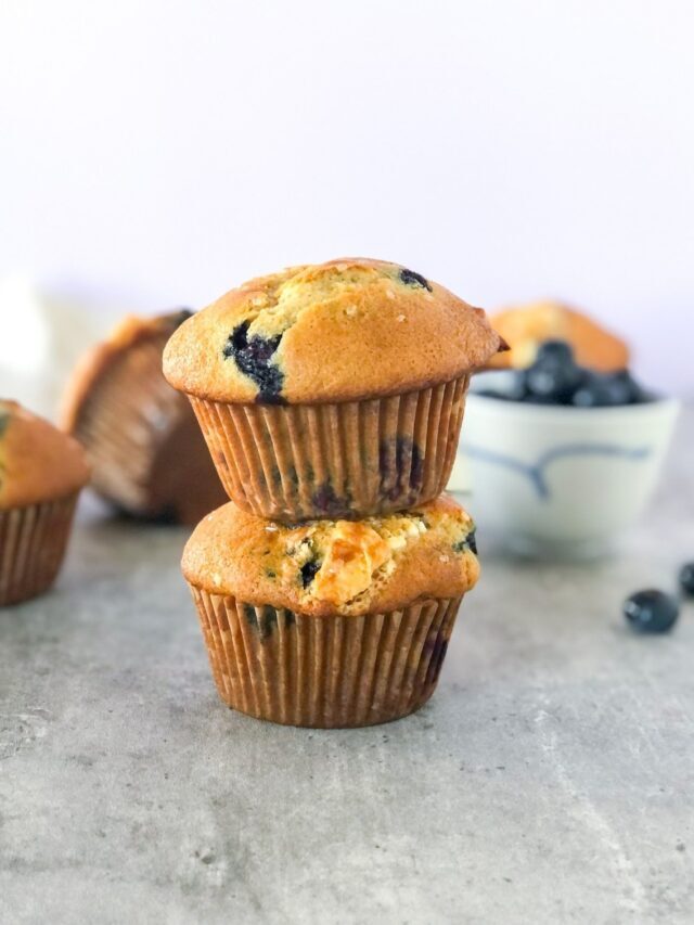 Blueberry Yogurt Muffins