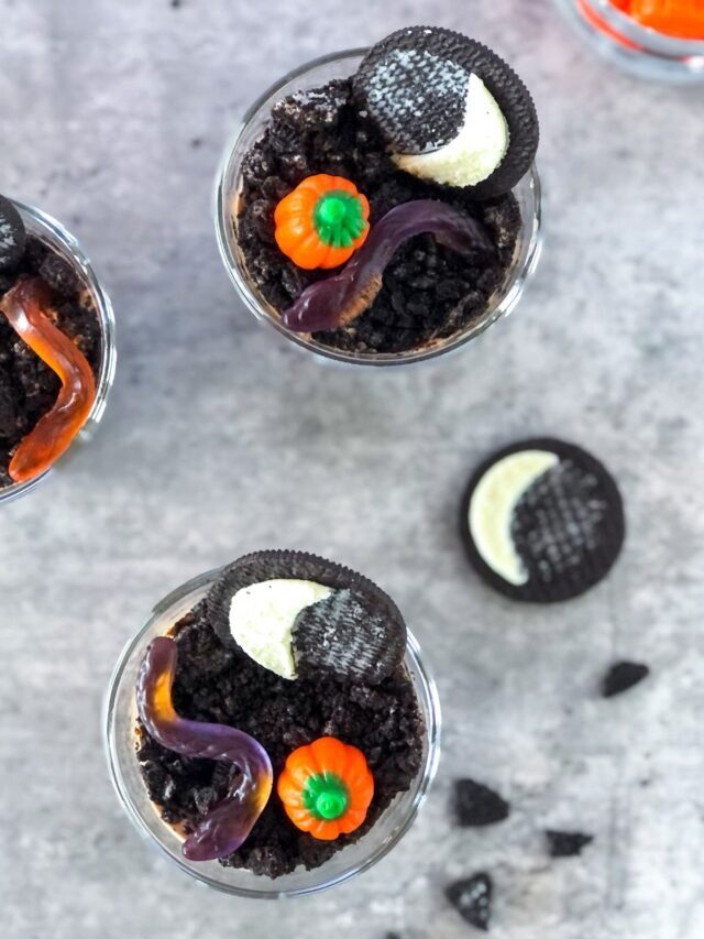 Yogurt Halloween Dessert Cups