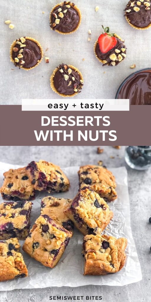easy desserts with nuts