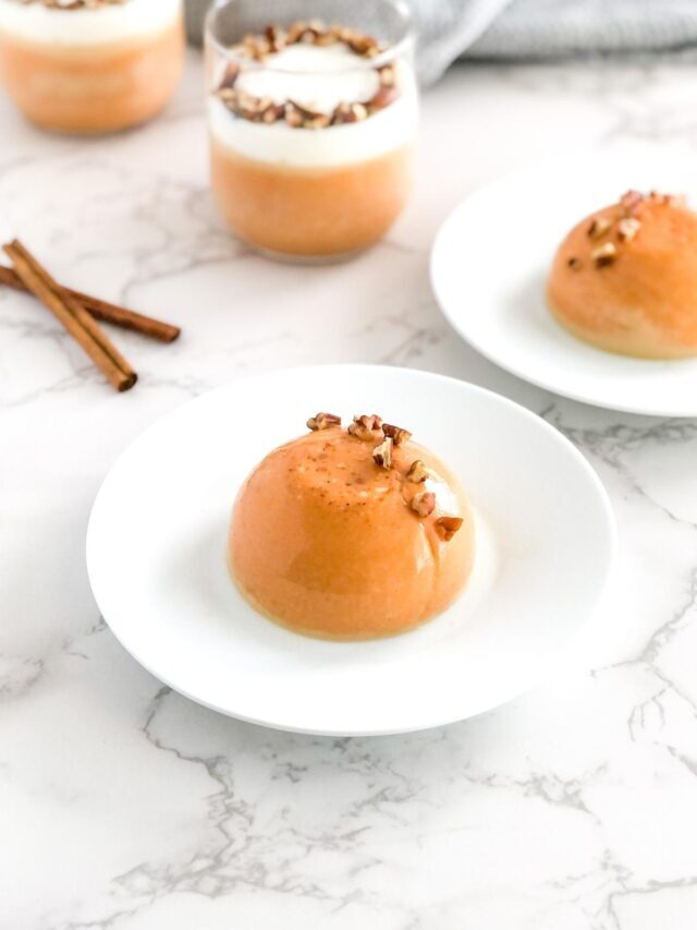 Healthy Maple Pumpkin Panna Cotta